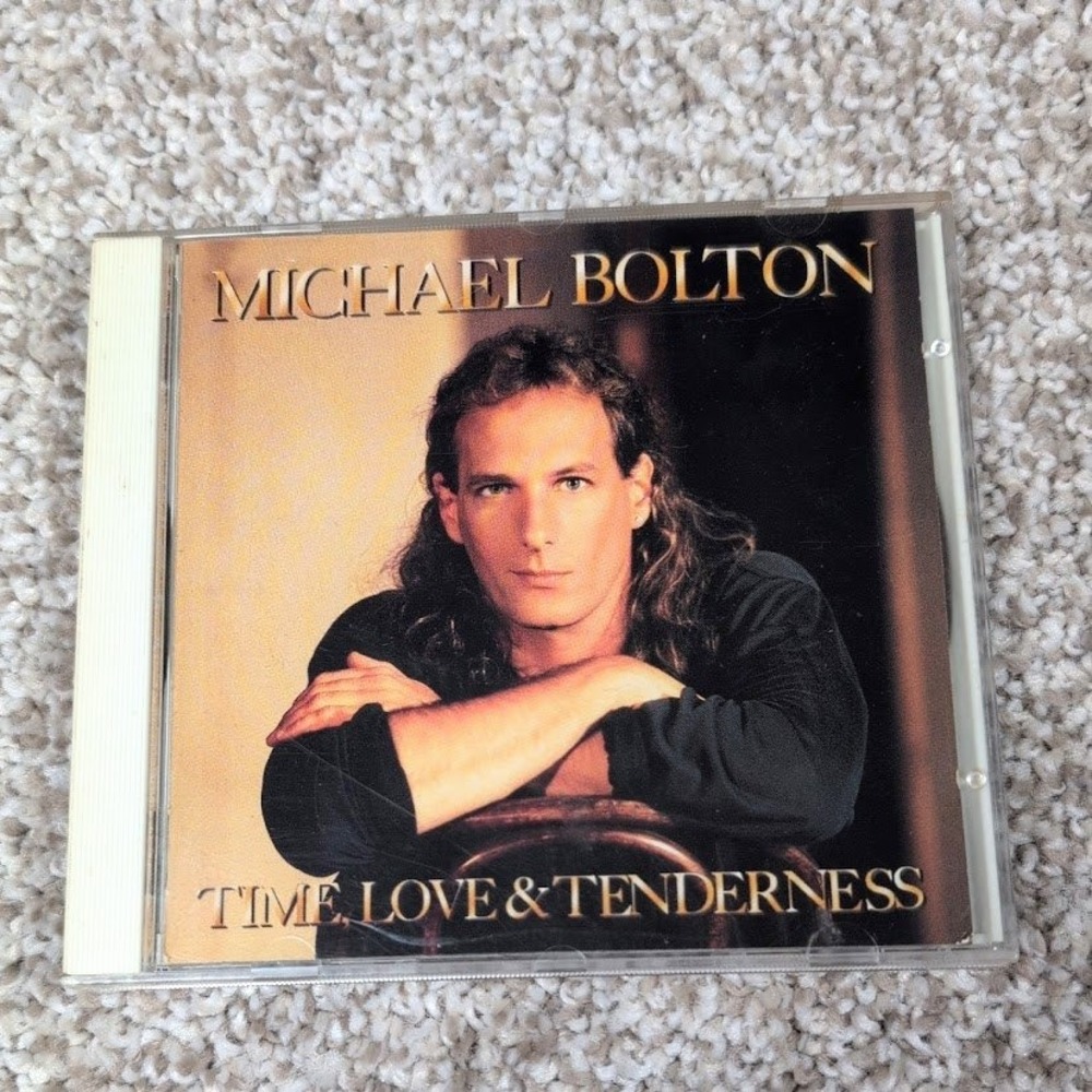 Michael Bolton Time Love and Tenderness CD Album‎ Columbia Records 1991